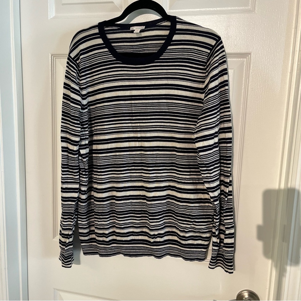 Gap 100% Merino Wool Stripped Sweater